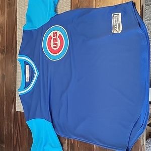 MLB Chicago Cubs El Mago Javier Baez Coolbase Jersey authentic